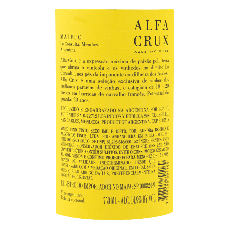 Vinho-Argentino-Tinto-Seco-Alfa-Crux-Malbec-Mendoza-Garrafa-750ml