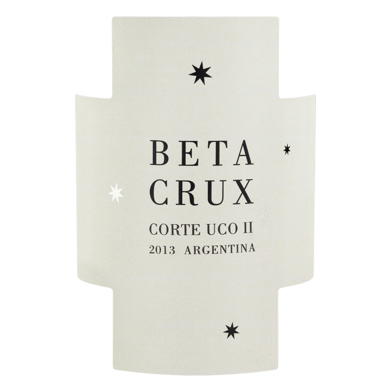 Vinho-Argentino-Tinto-Seco-Corte-Uco-II-Alfa-Crux-Beta-Crux-Malbec-Tempranillo-Merlot-Syrah-Mendoza-Garrafa-750ml