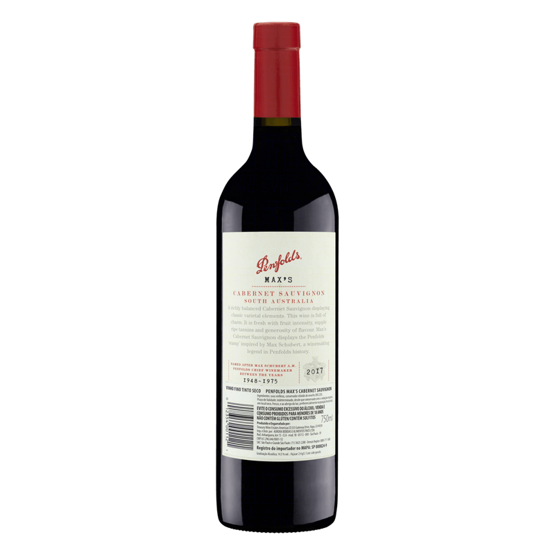 Vinho-Australiano-Tinto-Seco-Max’s-Penfolds-Cabernet-Sauvignon-Garrafa-750ml-Verso-3