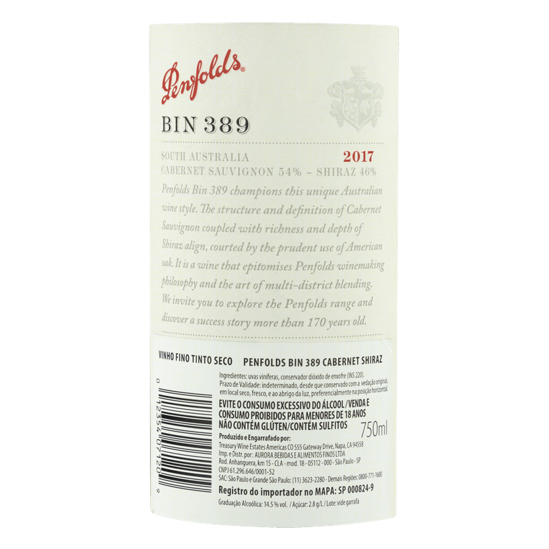 Vinho-Australiano-Tinto-Seco-Bin-389-Penfolds-Cabernet-Syrah-Garrafa-750ml-Rotulo-6