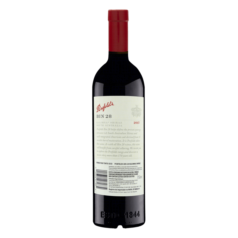 Vinho-Australiano-Tinto-Seco-Bin-28-Penfolds-Kalimna-Syrah-Garrafa-750ml-Verso-3