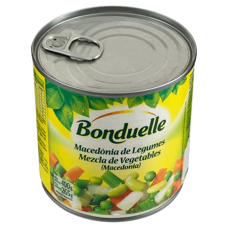 Macedonia-de-Legumes-em-Conserva-Bonduelle-Lata-Peso-Drenado-400g-Peso-Liquido-265g-Frontal-Topo-1