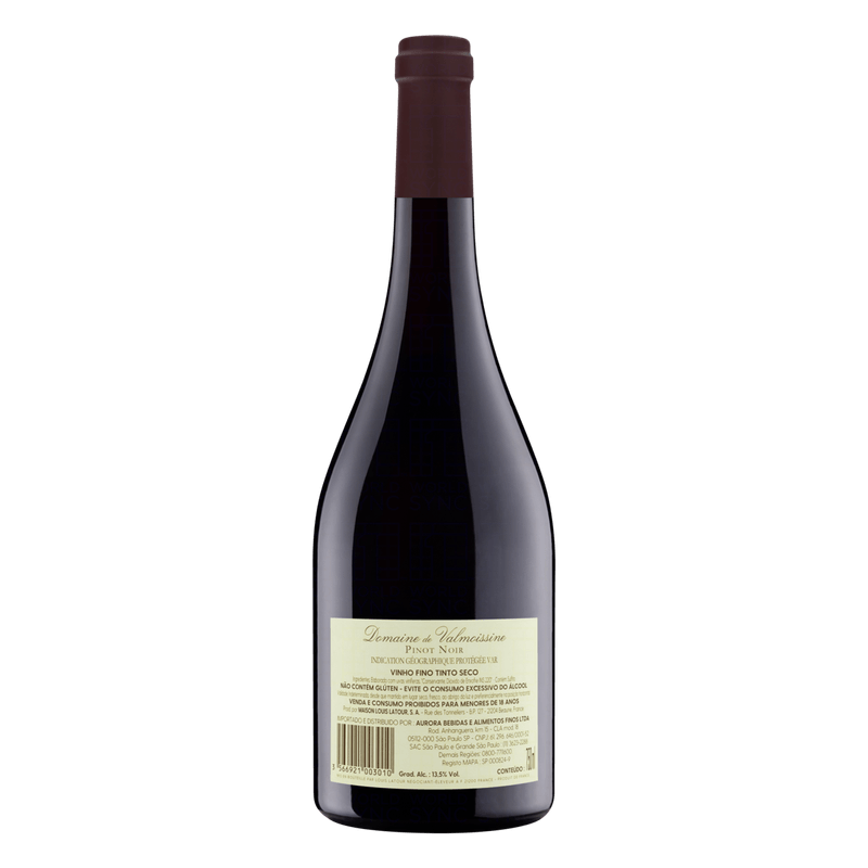 Vinho-Frances-Tinto-Seco-Louis-Latour-Pinot-Noir-Domaine-de-Valmoissine-Garrafa-750ml-Verso-3