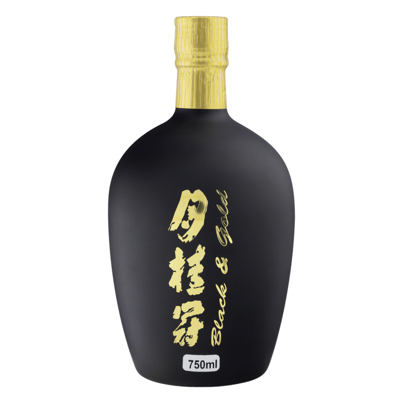 Saque-Seco-Black--Gold-Gekkeikan-Garrafa-750ml-Frente-1