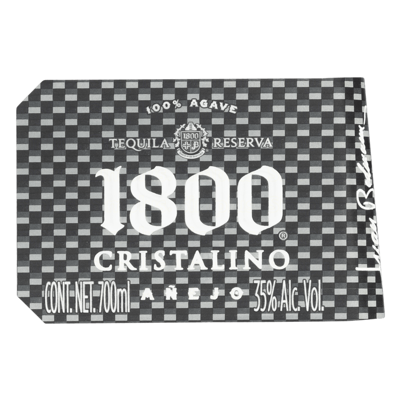 Tequila Reserva 1800 Cristalino 700ml Aurora Fine Brands