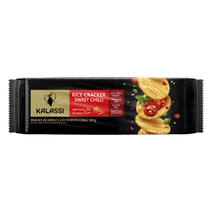 Snack de Arroz com Pimenta Chilli Kalassi Pacote 100g