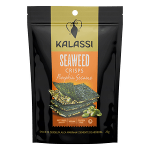 Snack De Gergelim, Alga Marinha e Semente de Abóbora Kalassi Pouch 25g