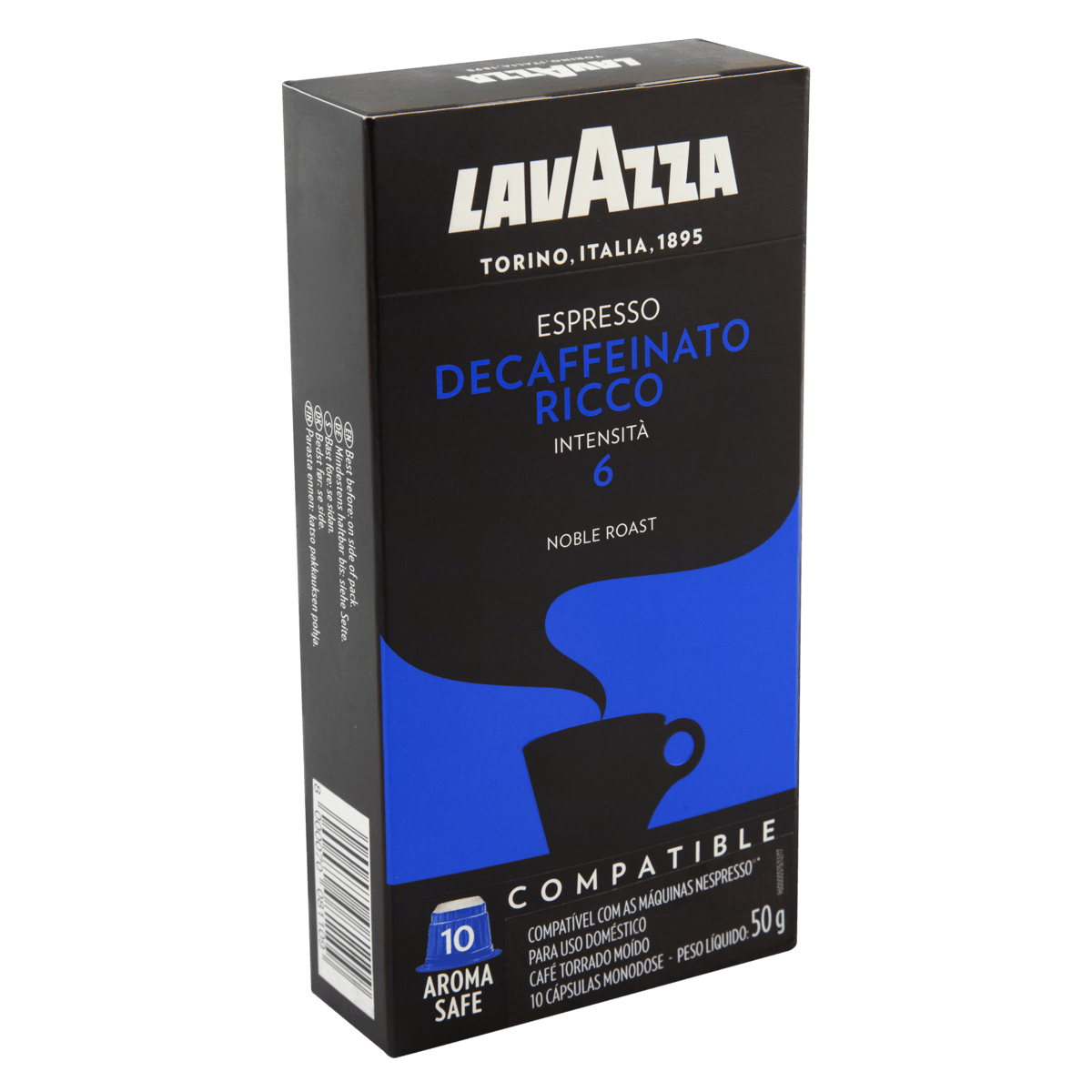 Cápsulas café Espresso descafeinado Lavazza - 10 uds - E.leclerc