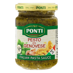 Molho Pesto Alla Genovese Ponti Vidro 135g