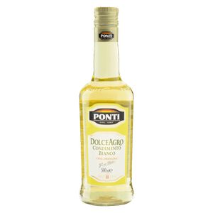 Vinagre de Vinho Branco Dolce Agro Ponti Vidro 500ml