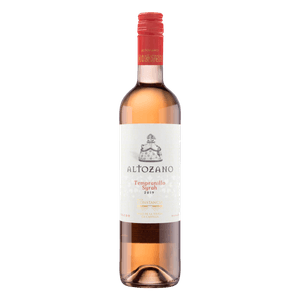 Vinho Espanhol Rosé Seco Altozano Finca Constancia Tempranillo Syrah Castilla Garrafa 750ml