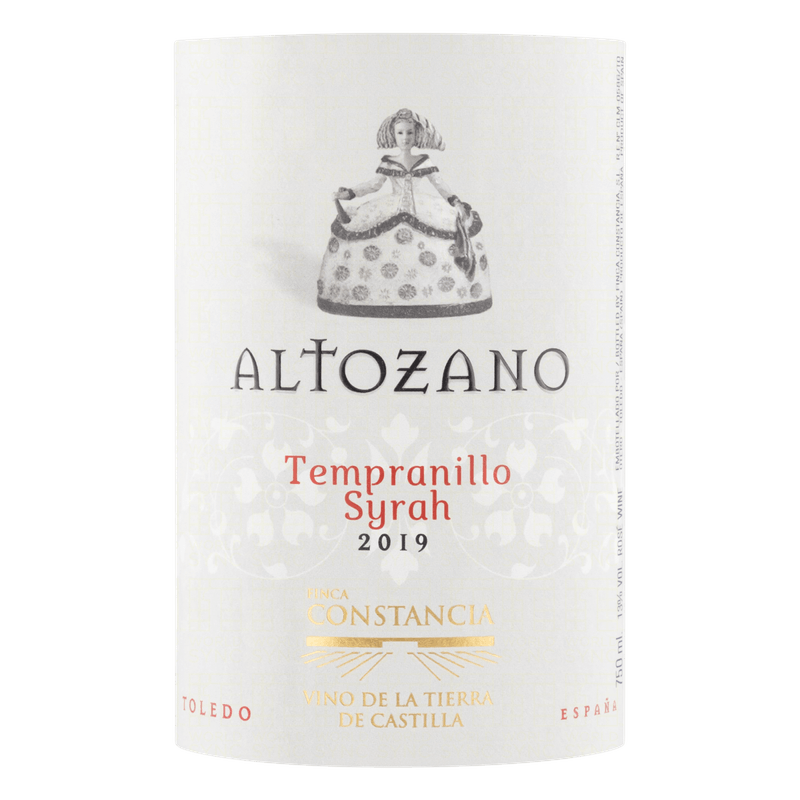 Vinho Espanhol Rosé Seco Altozano Finca Constancia Tempranillo Syrah