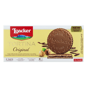 Biscoito Italiano Loacker Tortina Original 63g