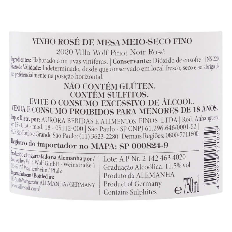Vinho-Alemao-Rose-Meio-Seco-Villa-Wolf-Pinot-Noir-Pfalz-Garrafa-750ml