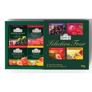 Kit de Chá Eau Ahmad Selection Caixa Com 4x20g