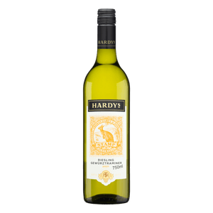 Vinho Australiano Branco Meio Seco Hardys Stamp of Australia Gewürztraminer Riesling South Australia Garrafa 750ml