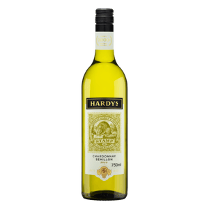 Vinho Australiano Branco Meio Seco Hardys Stamp of Australia Chardonnay Sémillon South Australia Garrafa 750ml