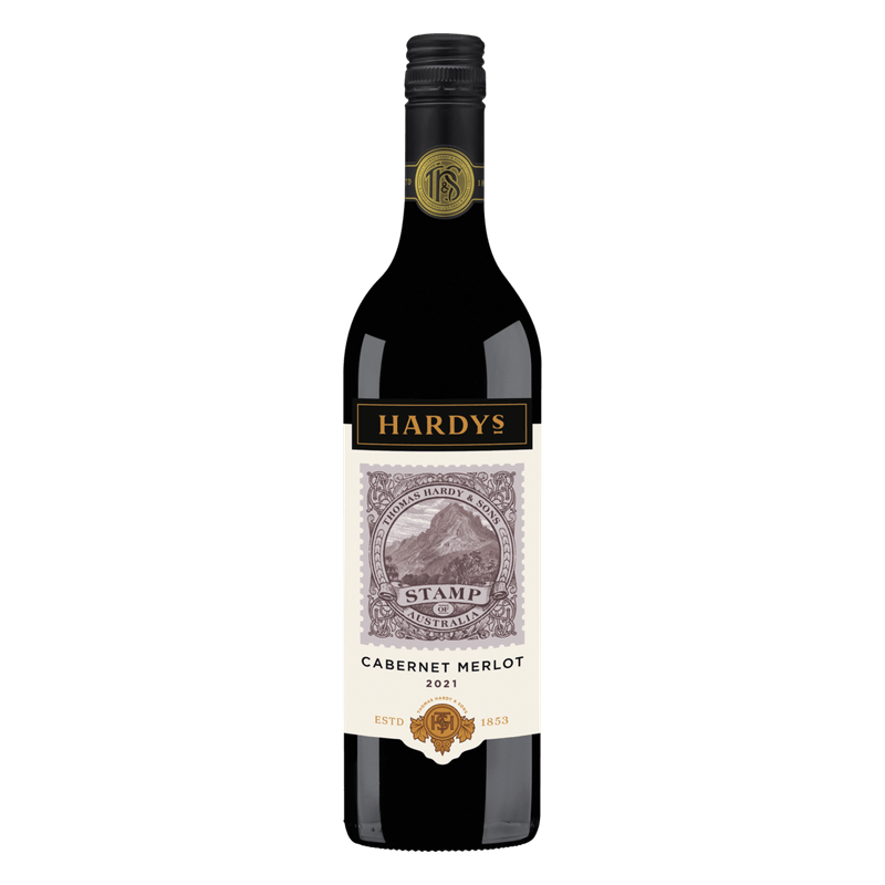 Vinho-Australiano-Tinto-Meio-Seco-Hardys-Stamp-of-Australia-Cabernet-Sauvignon-Merlot-South-Australia-Garrafa-750ml