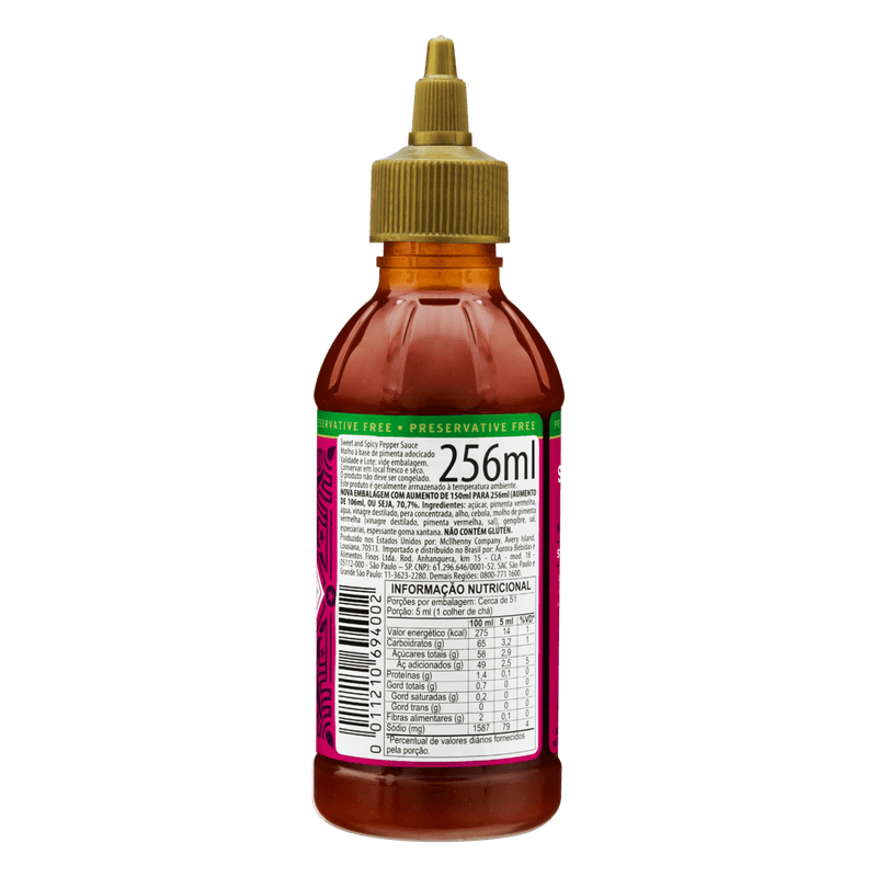 Molho-a-Base-de-Pimenta-Adocicado-Tabasco-Squeeze-256ml