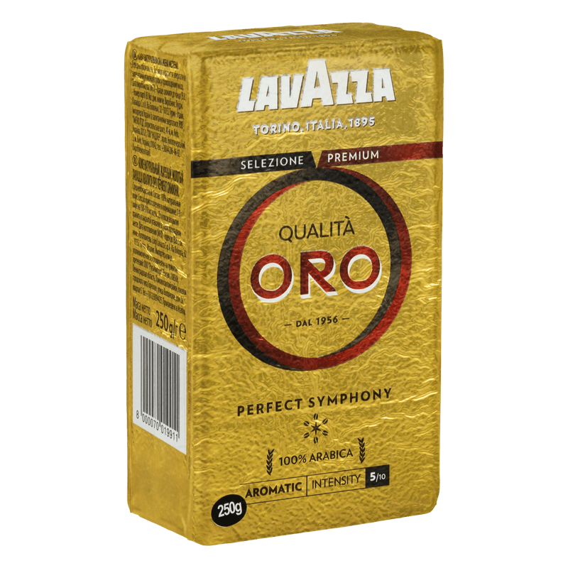 Cafe-Torrado-e-Moido-100--Premium-Arabica-Lavazza-Qualita-Oro-Vacuo-250g