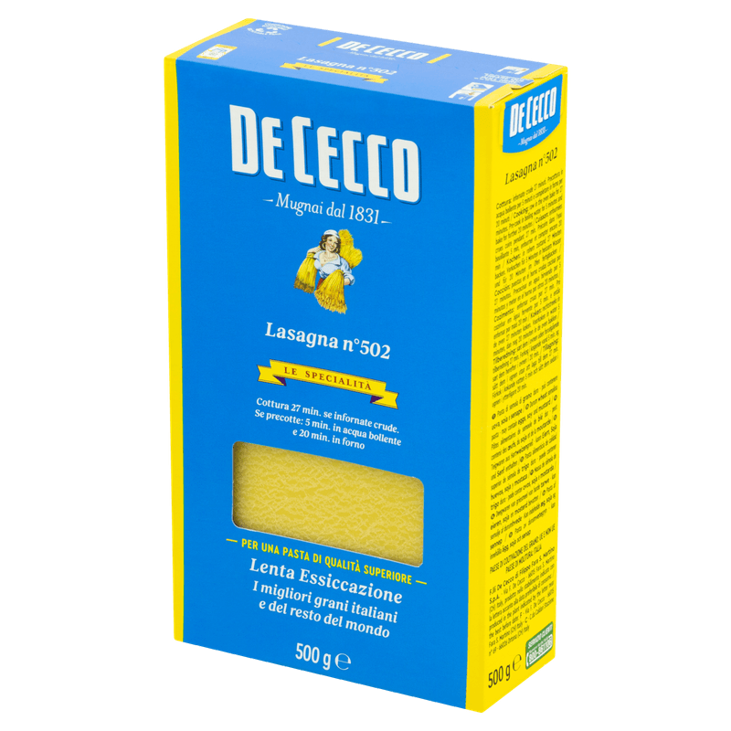 Massa-de-Lasanha-de-Trigo-Grano-Duro-502-De-Cecco-Caixa-500g