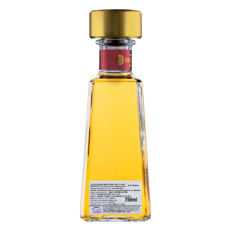 Tequila-Reposado-Reserva-1800-Garrafa-750ml-Frente-1