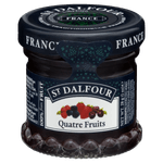 Geleia-Amora-Morango-Framboesa-e-Cereja-sem-Adicao-de-Acucar-St-Dalfour-Vidro-28g-Frente-1