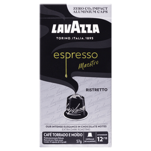 Café em Cápsula Torrado e Moído Ristretto Lavazza NCC Caixa 55g 10 Unidades