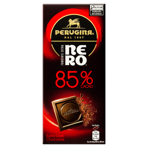 Chocolate Italiano Amargo 85% Cacau Extra Dark Perugina Nero Caixa 85g