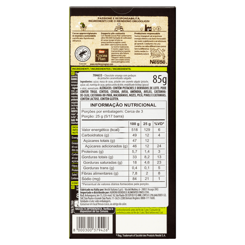 Chocolate-Italiano-Amargo-com-Pedacos-de-Pistache-Caramelizado-Salgado-Perugina-Nero-Caixa-85g