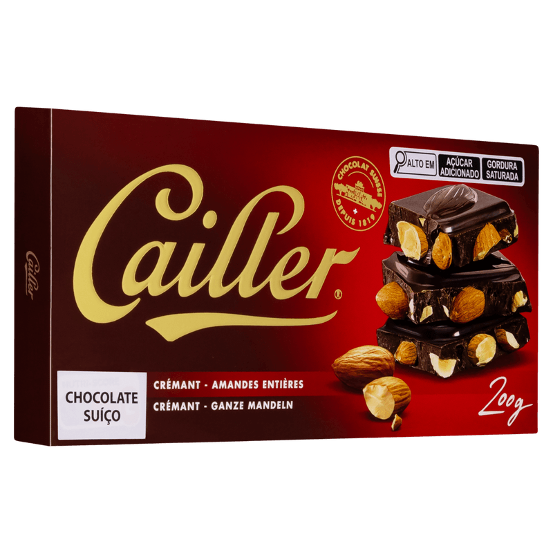 Chocolate-Suico-Amargo-46--Cacau-com-Amendoas-inteiras-Cailler-Cremant-Tablete-de-200g