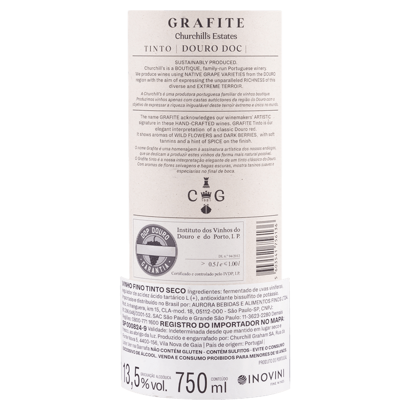 Vinho-Portugues-Tinto-Seco-Churchill-s-Grafite-Estates-DOC-Douro-Garrafa-750ml