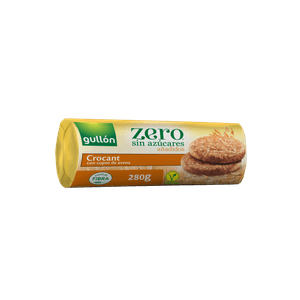 Biscoito Espanhol Gullón Zero Crocant Flocos de Aveia 280g