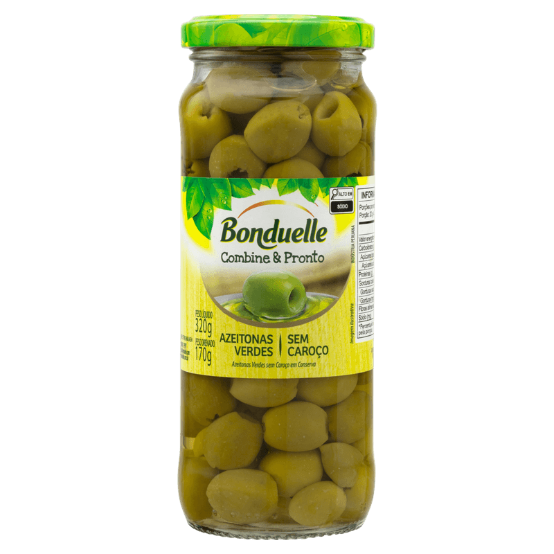 Azeitona-Verde-em-Conserva-sem-Caroco-Bonduelle-Vidro-Peso-Liquido-320g-Peso-Drenado-170g