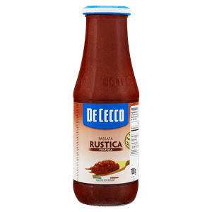 Passata de Tomate Rústica De Cecco Vidro 700g