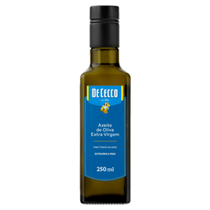 Azeite de Oliva Extra Virgem Italiano Extraído a Frio De Cecco Vidro 250ml