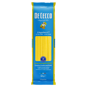 Macarrão de Trigo Grano Duro Linguine 7 De Cecco Pacote 500g