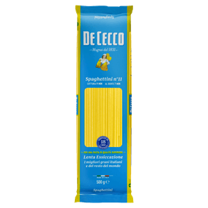 Macarrão de Trigo Grano Duro Spaghettini 11 De Cecco Pacote 500g