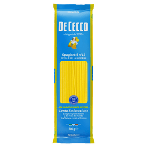 Macarrão de Trigo Grano Duro Spaghetti 12 De Cecco Pacote 500g