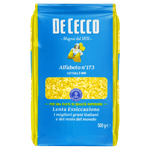 Macarrao-de-Trigo-Grano-Duro-Alfabeto-173-De-Cecco-Pacote-500g