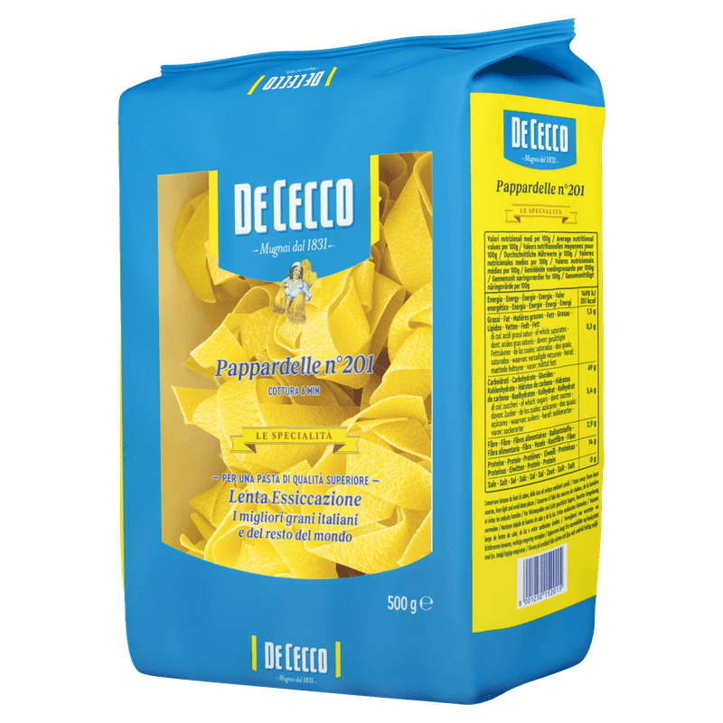 Macarrao-de-Trigo-Grano-Duro-Pappardelle-201-De-Cecco-Pacote-500g