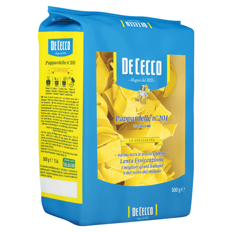 Macarrao-de-Trigo-Grano-Duro-Pappardelle-201-De-Cecco-Pacote-500g