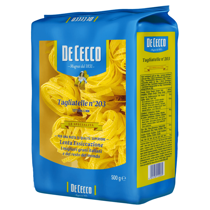 Macarrao-de-Trigo-Grano-Duro-Tagliatelle-203-De-Cecco-Pacote-500g
