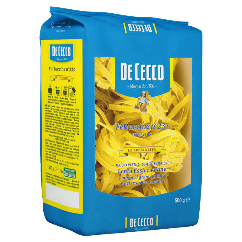 Macarrao-de-Trigo-Grano-Duro-Fettuccine-223-De-Cecco-Pacote-500g