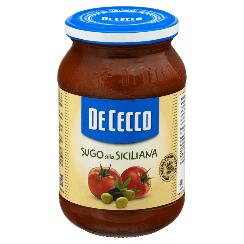 Molho-de-Tomate-Sugo-alla-Siciliana-com-Azeitona-De-Cecco-Vidro-400g