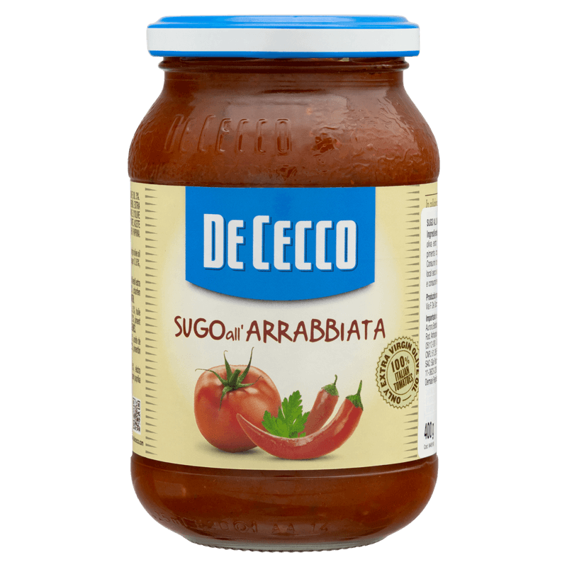 Molho-de-Tomate-Sugo-all-Arrabbiata-com-Pimenta-Chilli-De-Cecco-Vidro-400g