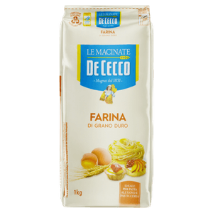 Farinha de Sêmola de Trigo Duro De Cecco Pacote 1kg