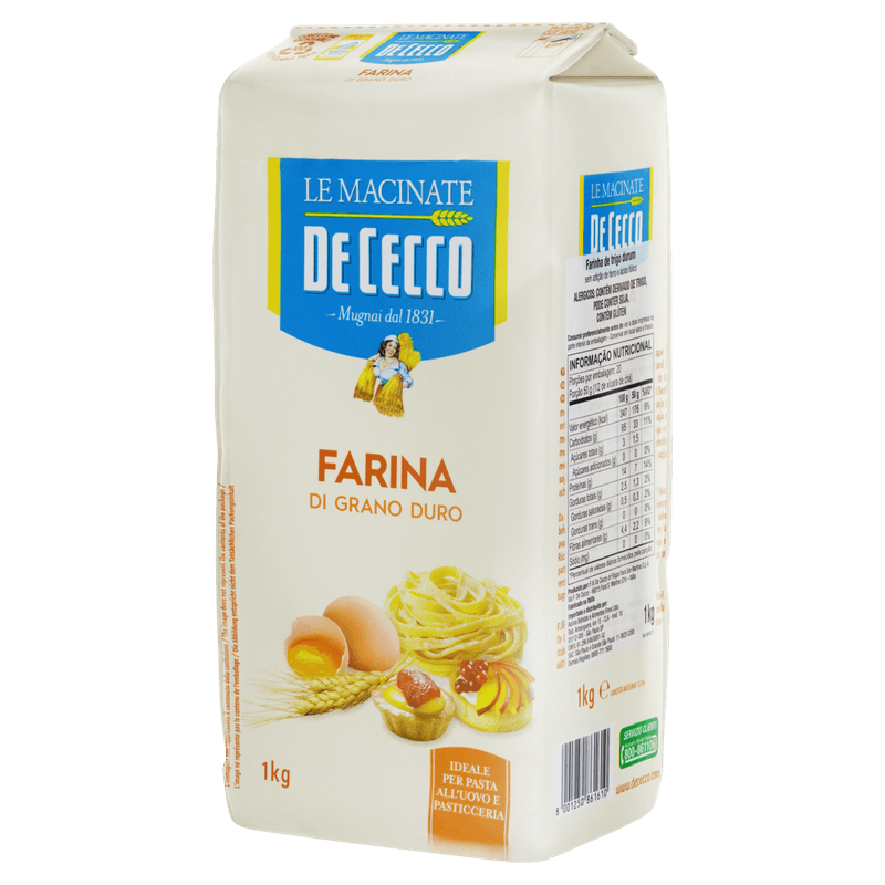 Farinha-de-Semola-de-Trigo-Duro-De-Cecco-Pacote-1kg