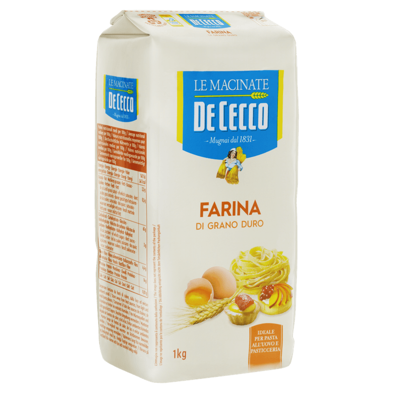 Farinha-de-Semola-de-Trigo-Duro-De-Cecco-Pacote-1kg