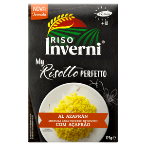 Mistura para o Preparo de Risoto Milanese com Açafrão Riso Inverni Caixa 175g